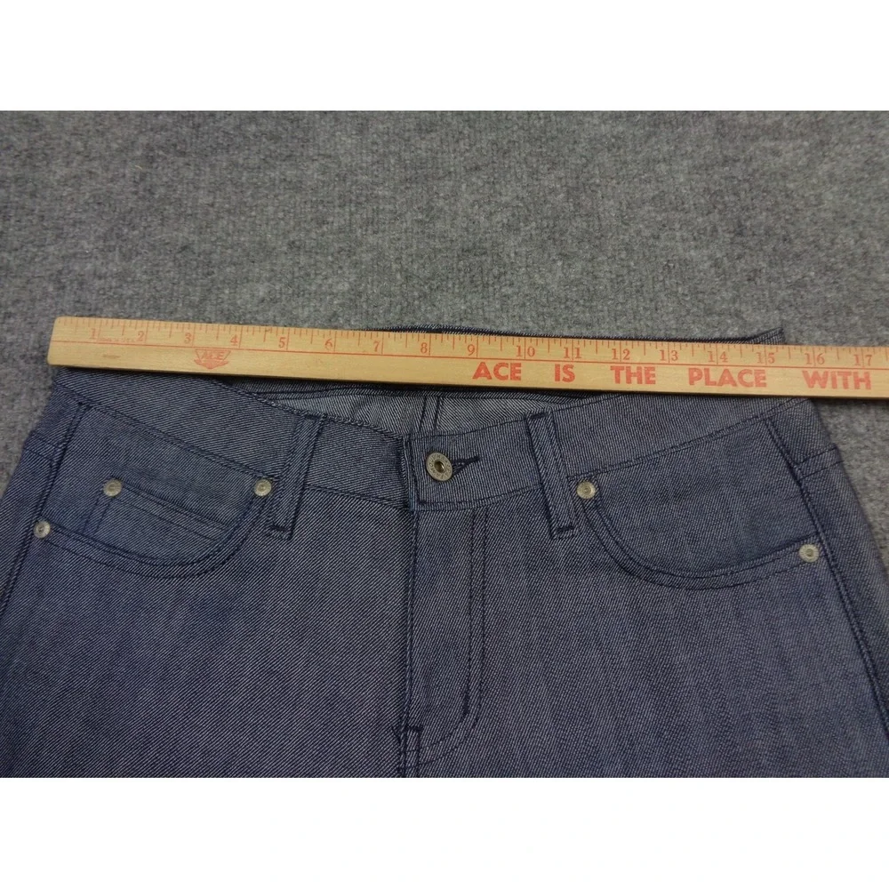 Naked‎ & Famous Jeans Mens 31x36 Blue Skinny Guy Silk Denim Silk Blend
